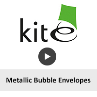Metallic bubble envelopes template
